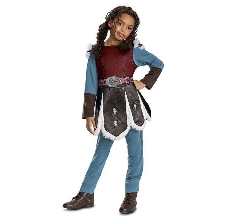 How to Train Your Dragon Live Action Astrid Costume - Small (6-6X) By Disguise